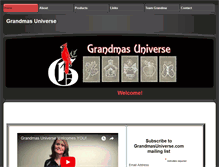 Tablet Screenshot of grandmasuniverse.com